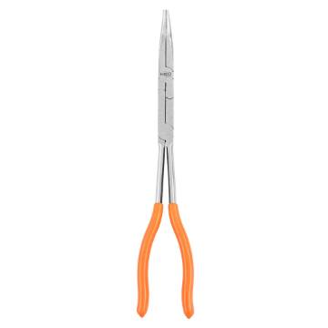 Straight long pliers with double joint CRV