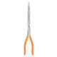 Straight long pliers with double joint CRV
