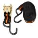 Lashing strap with ratchet 25 mm x 5 m, withstanding 260 kg PP