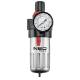 Draining filter 1/2" with pressure reducer, metal body
