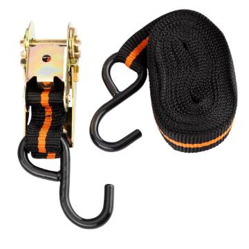 Lashing strap with ratchet 25 mm x 4.5 m, withstanding 260 kg PP
