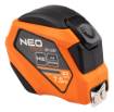 Rolled steel tape measure 7.5 m x 25 mm, inch