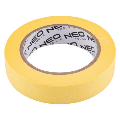 Painters' yellow paper tape 25 mm x 50 m