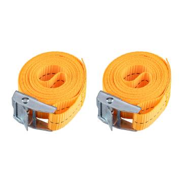 Belt with cam buckle 25 mm x 2.5 m 2 pcs