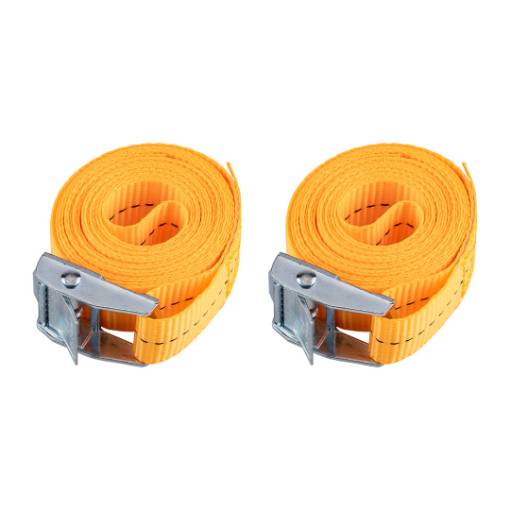 Belt with cam buckle 25 mm x 2.5 m 2 pcs