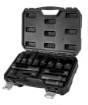 Sockets for oxygen sensor and injectors, 14 pcs set