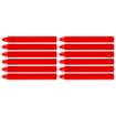 Technical chalk for marking, red, 12 pcs