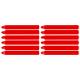 Technical chalk for marking, red, 12 pcs