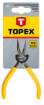 Straight elongated precise pliers 125 mm