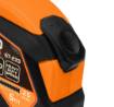 Retractable steel tape measure 5 m x 25 mm, auto-locking, stop button, magnet