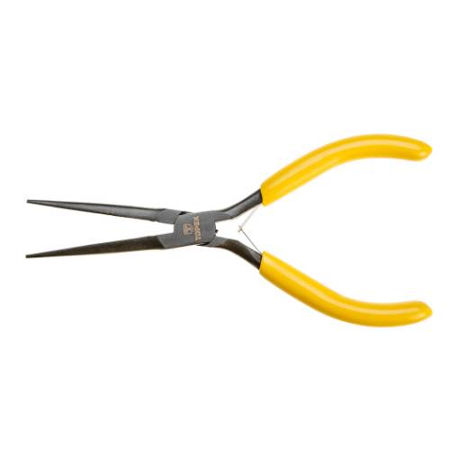 Precision pliers elongated straight slim 150 mm