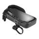Waterproof bike bag with phone holder