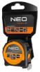 Retractable steel tape measure 2 m x 16 mm, magnet