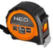 Retractable steel tape measure 2 m x 16 mm, magnet