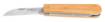 Assembler's knife with skewer, wooden cover