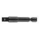 Adapter from 1/4" HEX to 1/4" QUADRAT