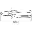 Cable cutter 160mm