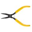 Bent elongated precise pliers 125 mm