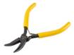 Bent elongated precise pliers 125 mm