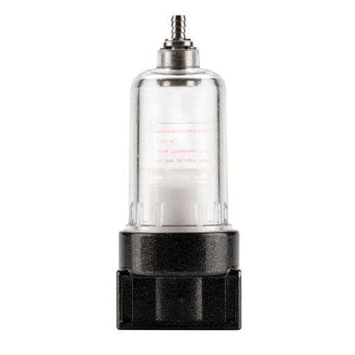 Draining filter 1/4", metal body