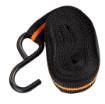 Lashing strap with ratchet 25 mm x 3 m, withstanding 260 kg PP
