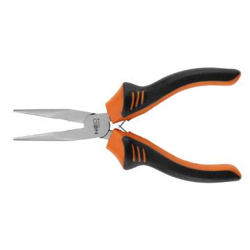 Straight elongated pliers 160 mm