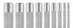 Set of 9 punches, diameter 2.5-10 mm, oxford pouch