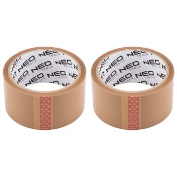 Brown packing tape 48 mm x 40 m, 1+1 set