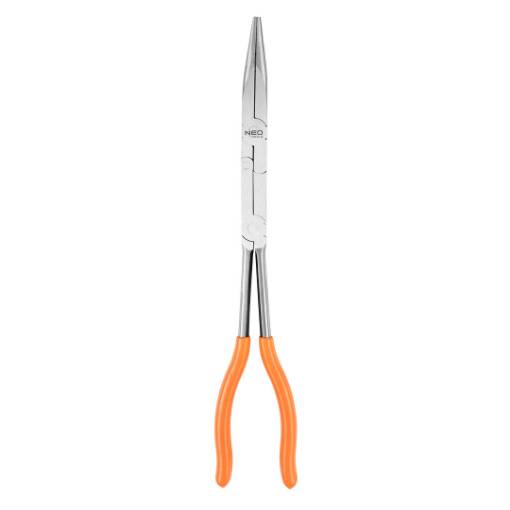 Bent pliers with double joint CRV
