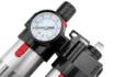 Air treatment set 1/2", filter, oiler and reducer, metal body
