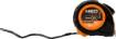 Retractable steel tape measure 5 m x 25 mm, auto-locking, two stop buttons