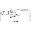 Cable cutter 200mm