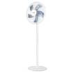 Floor fan 50W, diam. 40 cm, 3 speeds, oscillation white