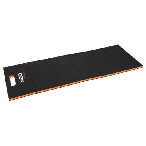 Folding under-car mat, 1200 x 400 x 23 mm, 3 layers