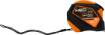 Retractable steel tape measure 3 m x 16 mm, auto-locking, stop button, magnet