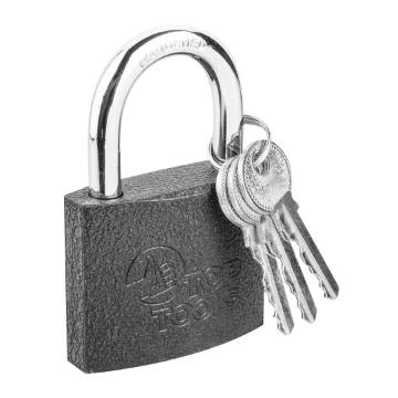 Iron padlock, 60 mm, 3 keys