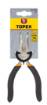 Precision bent nose pliers 130mm