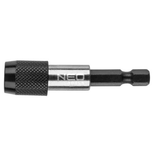 Bit holder, 1/4", quick-action, 60 mm