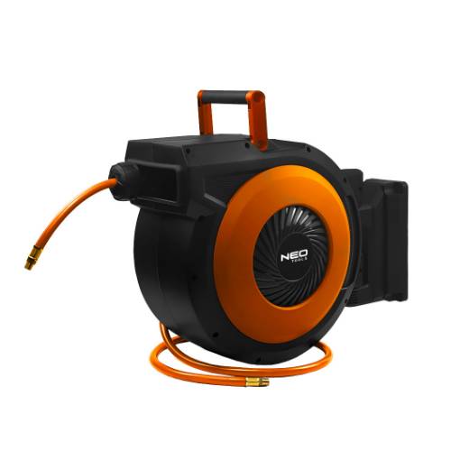 Pneumatic reel, composite, 9.5 mm x 15 m