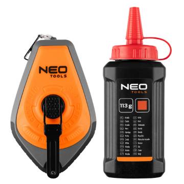Marking-out string 3:1, plastic housing + red chalk