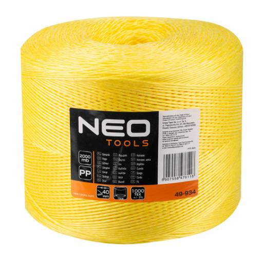 Polypropylene cord 2000 m