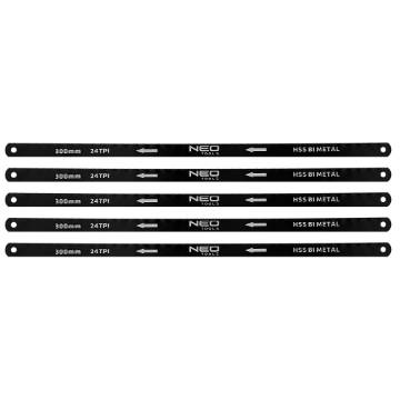 Metal saw blade 300 x 12.5 mm, bi-metal, 5 pcs