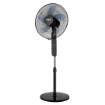 Floor fan 45W, diam. 40 cm, 3 speeds, oscillation, remote control