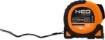 Super Black retractable steel tape measure 10 m x 25 mm, auto lock, two stop buttons, magnet