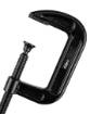 Carpenter's clamp (screw), type C (G), 75 mm (3"), cast iron, weight 485g