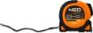 Super Black retractable steel tape measure 7.5 m x 25 mm, auto lock, two stop buttons, magnet
