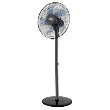 Floor fan 50W, diam. 40 cm, 3 speeds, oscillation