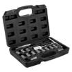 Milling cutters for cleaning injector seats, set 17 pcs