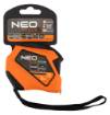 Steel coiled measuring tape 5 m x 19 mm, inch
