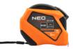 Steel coiled measuring tape 5 m x 19 mm, inch